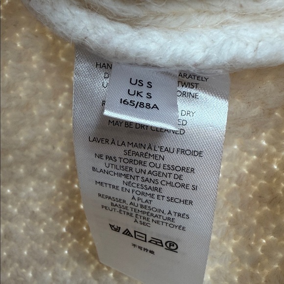 Free People Leslie Cable Knit Oversized Sweater NWOT SIZE S - Picture 8 of 10